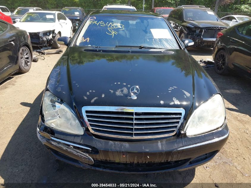 2003 Mercedes-Benz S 500 VIN: WDBNG84J43A370111 Lot: 39454833