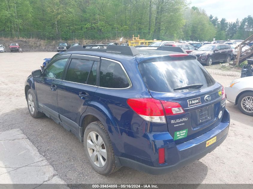 2011 Subaru Outback 2.5I Premium VIN: 4S4BRBCC4B3318703 Lot: 39454855