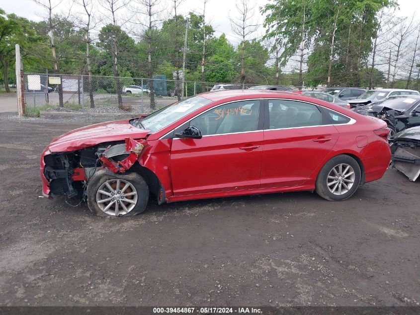 2019 Hyundai Sonata Se VIN: 5NPE24AFXKH811756 Lot: 39454867