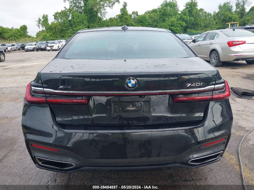 2020 BMW 740I xDrive VIN: WBA7T4C00LGF97333 Lot: 39454887