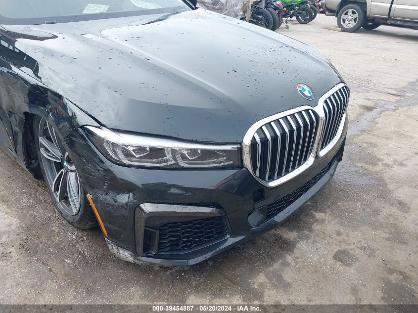 2020 BMW 740I xDrive VIN: WBA7T4C00LGF97333 Lot: 39454887