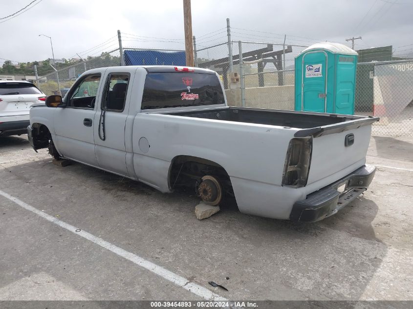 2003 Chevrolet Silverado 1500 Ls VIN: 1GCEC19V83Z296449 Lot: 39454893