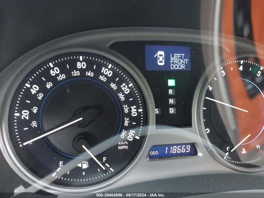 2009 Lexus Is 250 VIN: JTHBK262695095248 Lot: 39454896