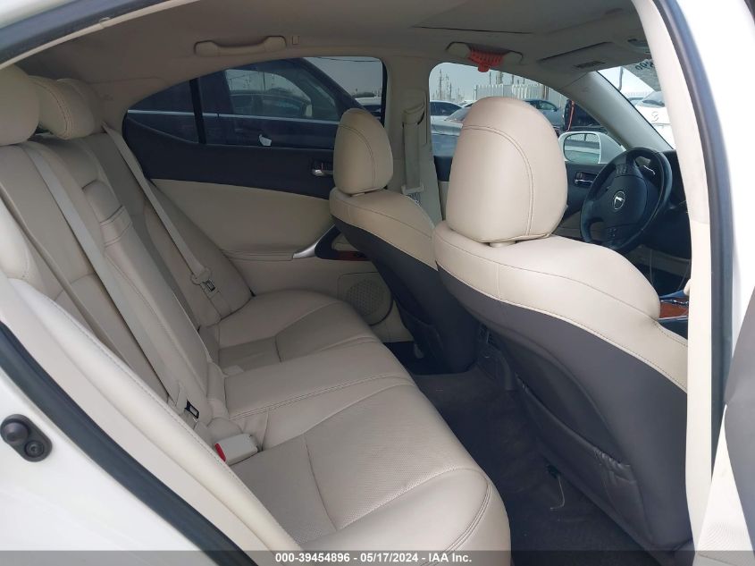 2009 Lexus Is 250 VIN: JTHBK262695095248 Lot: 39454896