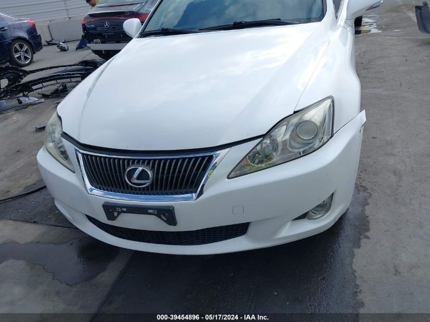 2009 Lexus Is 250 VIN: JTHBK262695095248 Lot: 39454896
