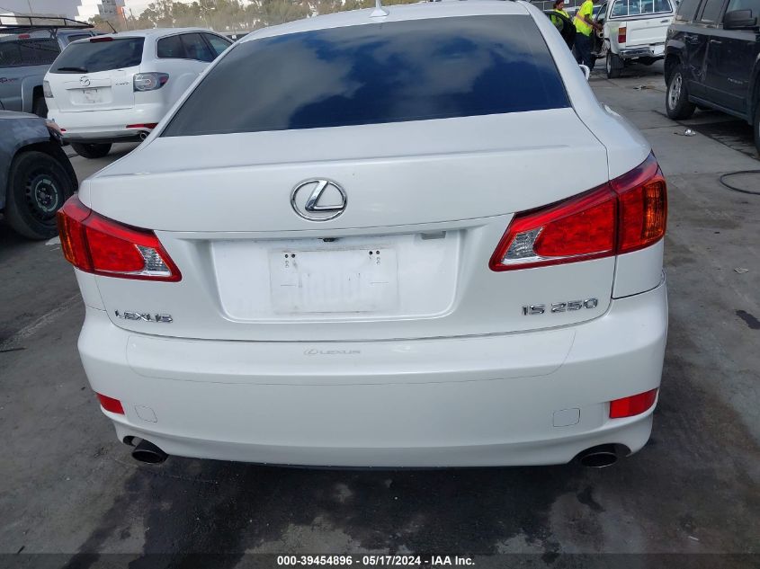 2009 Lexus Is 250 VIN: JTHBK262695095248 Lot: 39454896