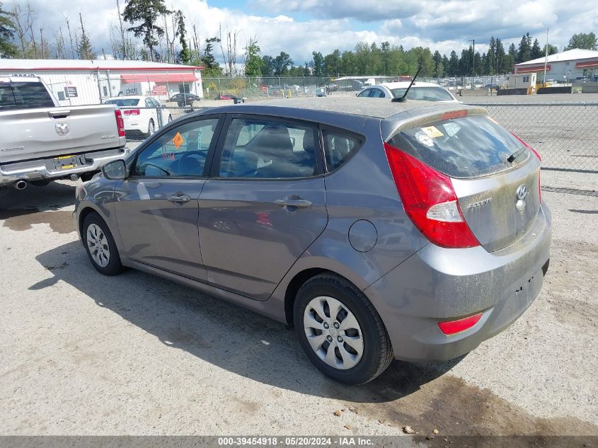 2015 Hyundai Accent Gs VIN: KMHCT5AE1FU204444 Lot: 39454918