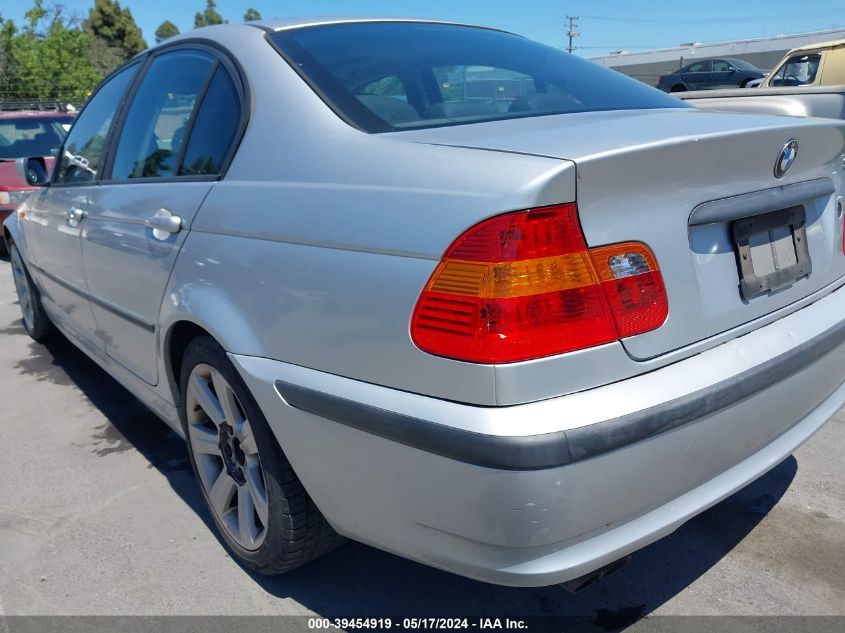 2003 BMW 325I VIN: WBAAZ33453PH30802 Lot: 39454919