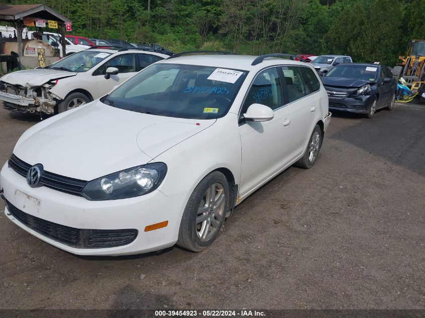 2012 Volkswagen Jetta Sportwagen 2.0L Tdi VIN: 3VWML7AJ8CM695688 Lot: 39454923