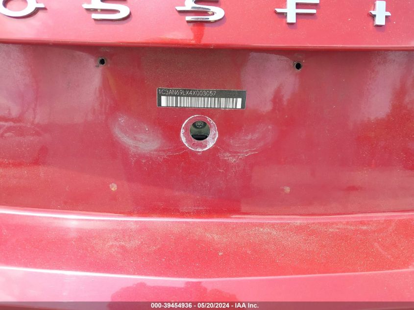 2004 Chrysler Crossfire VIN: 1C3AN69LX4X003057 Lot: 39454936