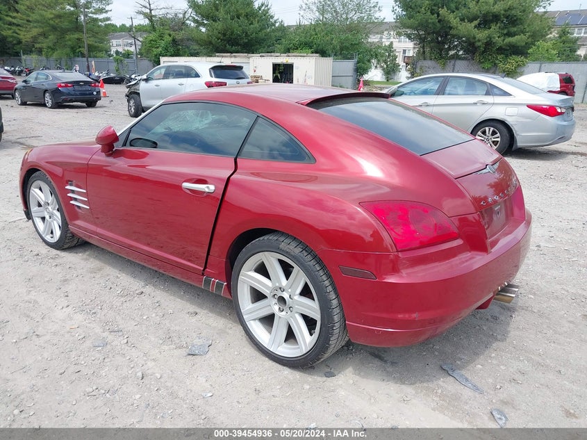 2004 Chrysler Crossfire VIN: 1C3AN69LX4X003057 Lot: 39454936