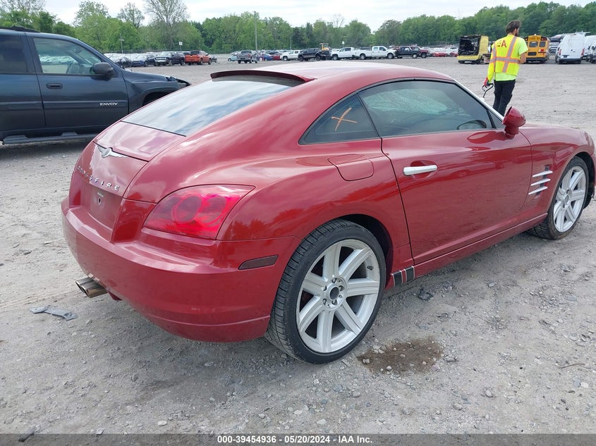 2004 Chrysler Crossfire VIN: 1C3AN69LX4X003057 Lot: 39454936