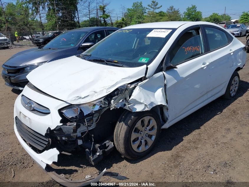 2017 Hyundai Accent Se VIN: KMHCT4AE9HU327258 Lot: 39454967