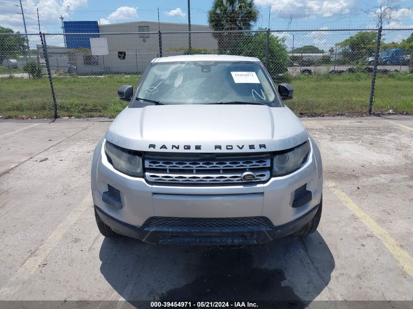 2013 Land Rover Range Rover Evoque Pure VIN: SALVN2BG8DH772209 Lot: 39454971