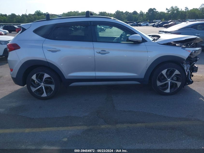 2018 Hyundai Tucson Value VIN: KM8J33A28JU739264 Lot: 39454972