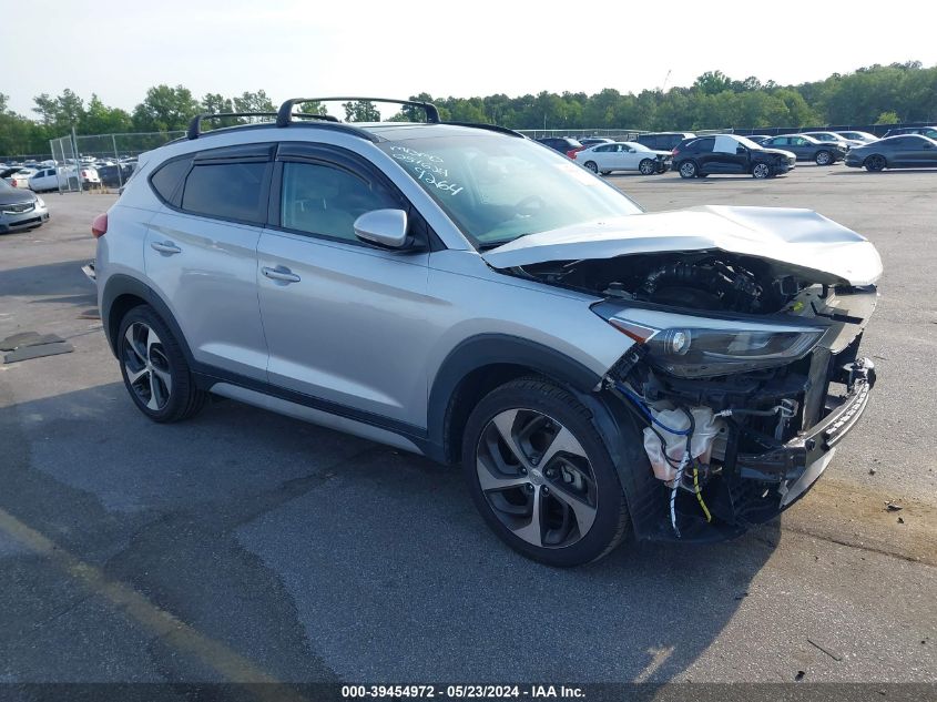 2018 Hyundai Tucson Value VIN: KM8J33A28JU739264 Lot: 39454972