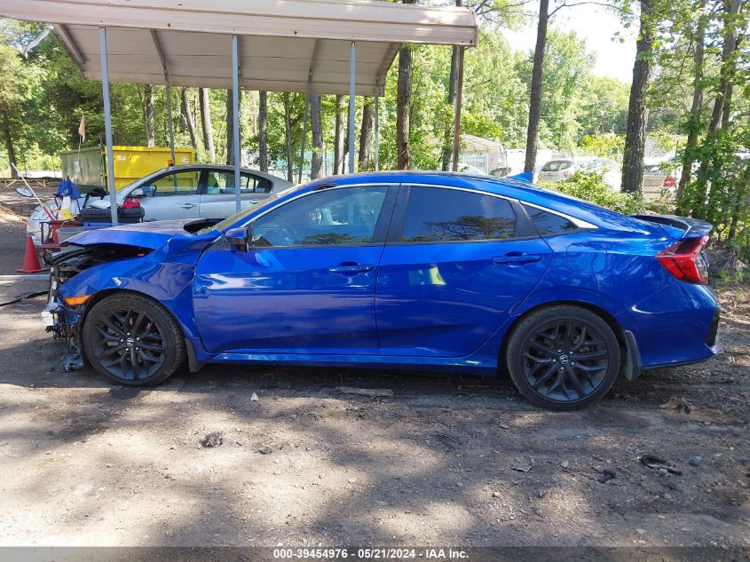 2020 Honda Civic Si Sedan VIN: 2HGFC1E52LH703614 Lot: 39454976