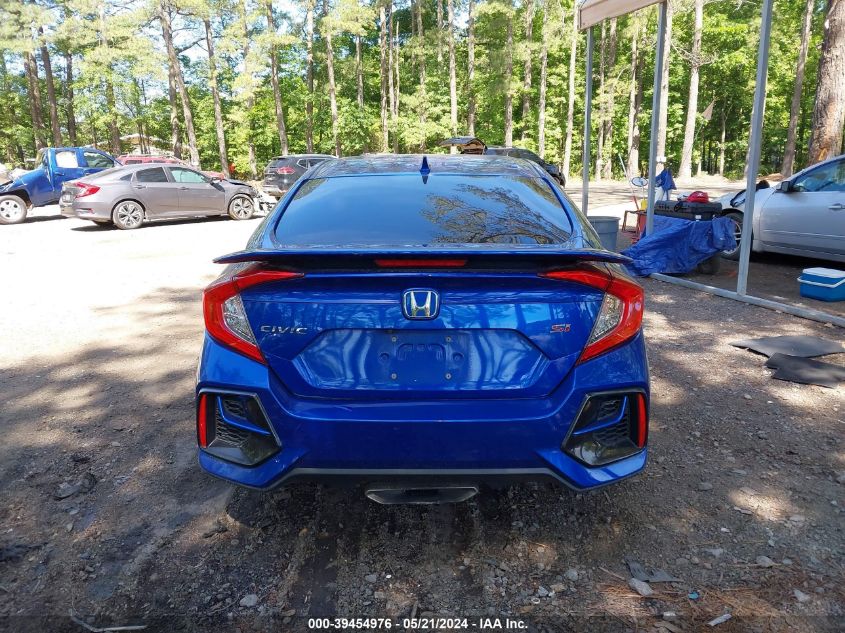 2020 Honda Civic Si Sedan VIN: 2HGFC1E52LH703614 Lot: 39454976