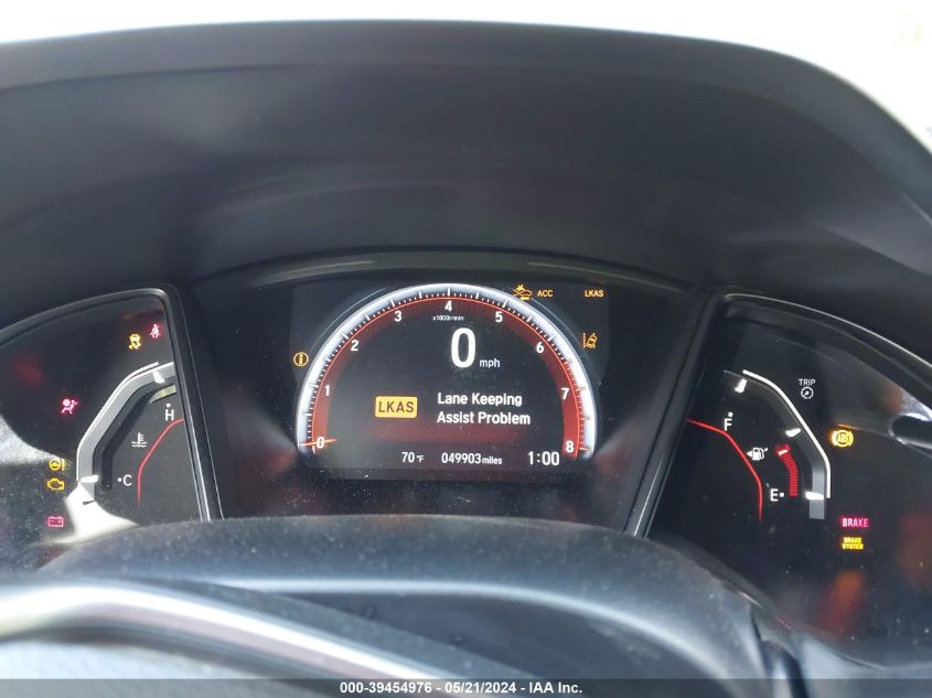 2020 Honda Civic Si Sedan VIN: 2HGFC1E52LH703614 Lot: 39454976