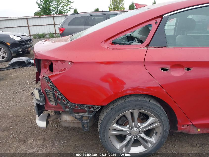 2018 Hyundai Sonata Sel VIN: 5NPE34AF5JH606082 Lot: 39454980