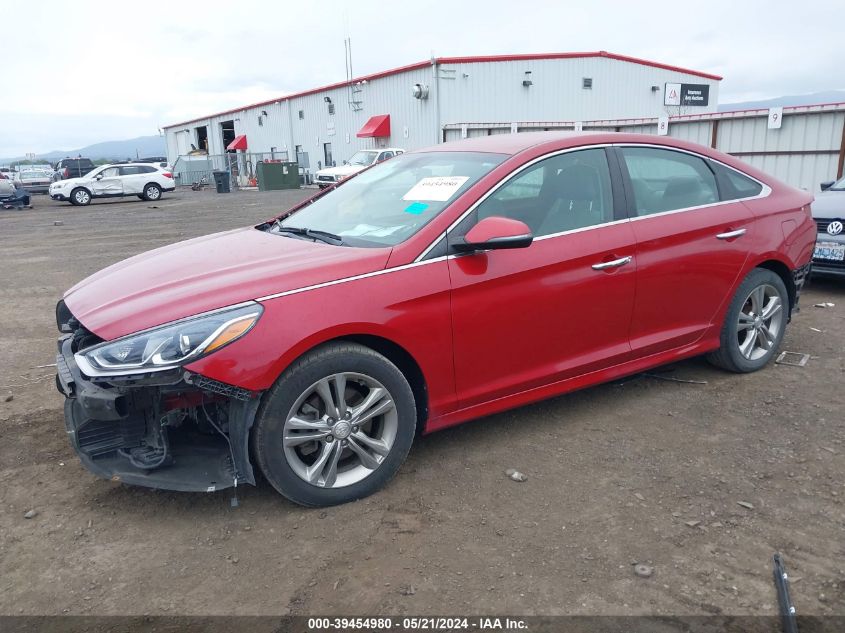 2018 Hyundai Sonata Sel VIN: 5NPE34AF5JH606082 Lot: 39454980