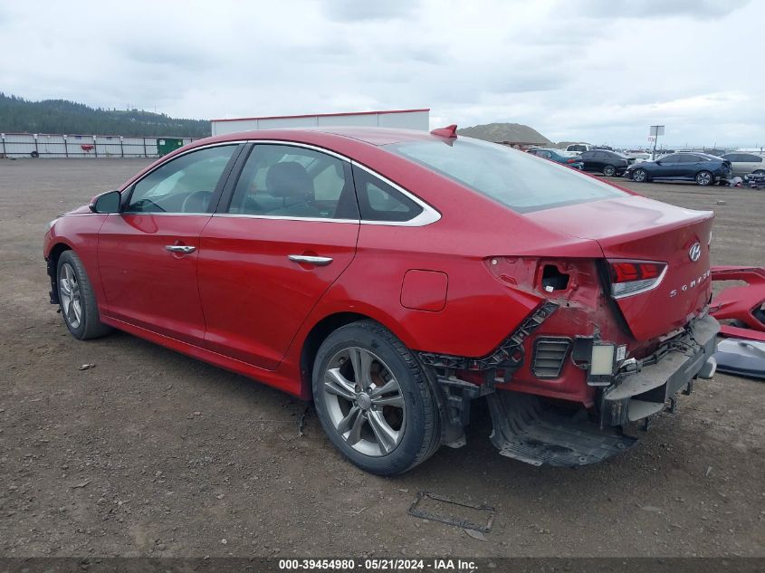 2018 Hyundai Sonata Sel VIN: 5NPE34AF5JH606082 Lot: 39454980