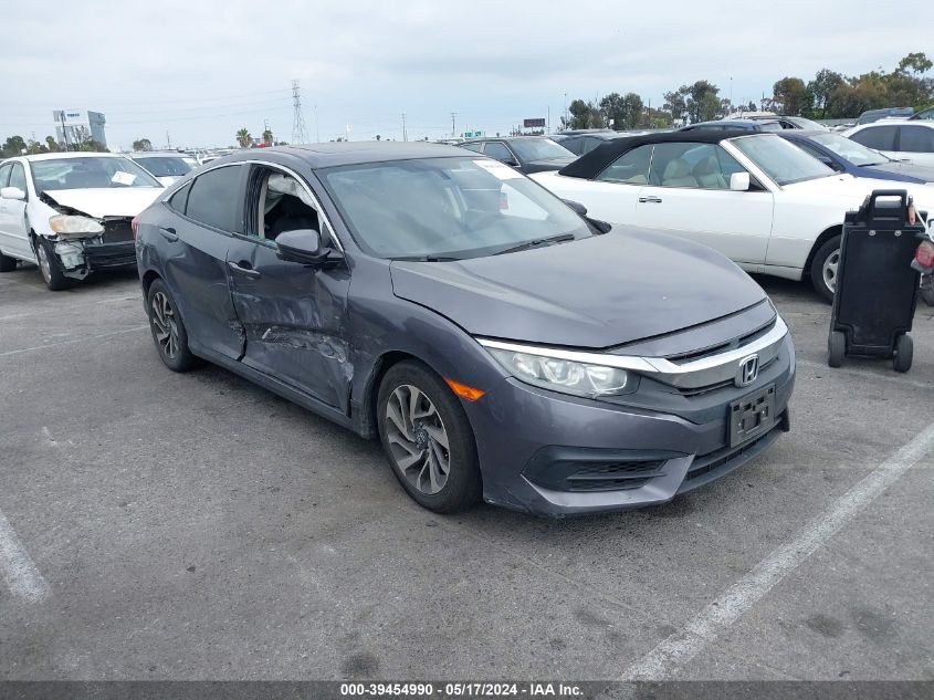 2018 Honda Civic Ex VIN: 2HGFC2F7XJH502272 Lot: 39454990