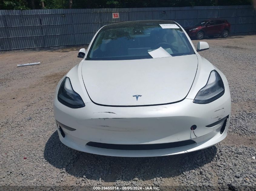 2021 Tesla Model 3 Long Range Dual Motor All-Wheel Drive VIN: 5YJ3E1EBXMF034856 Lot: 39455014