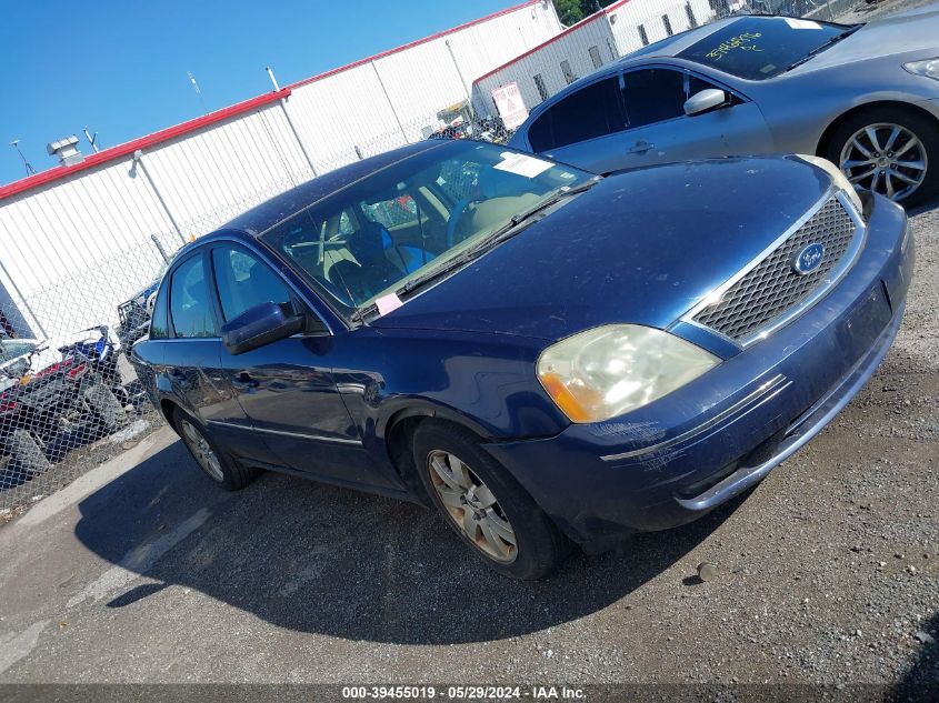 2005 Ford Five Hundred Sel VIN: 1FAFP24155G122958 Lot: 39455019