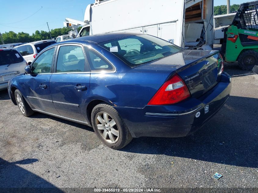 2005 Ford Five Hundred Sel VIN: 1FAFP24155G122958 Lot: 39455019