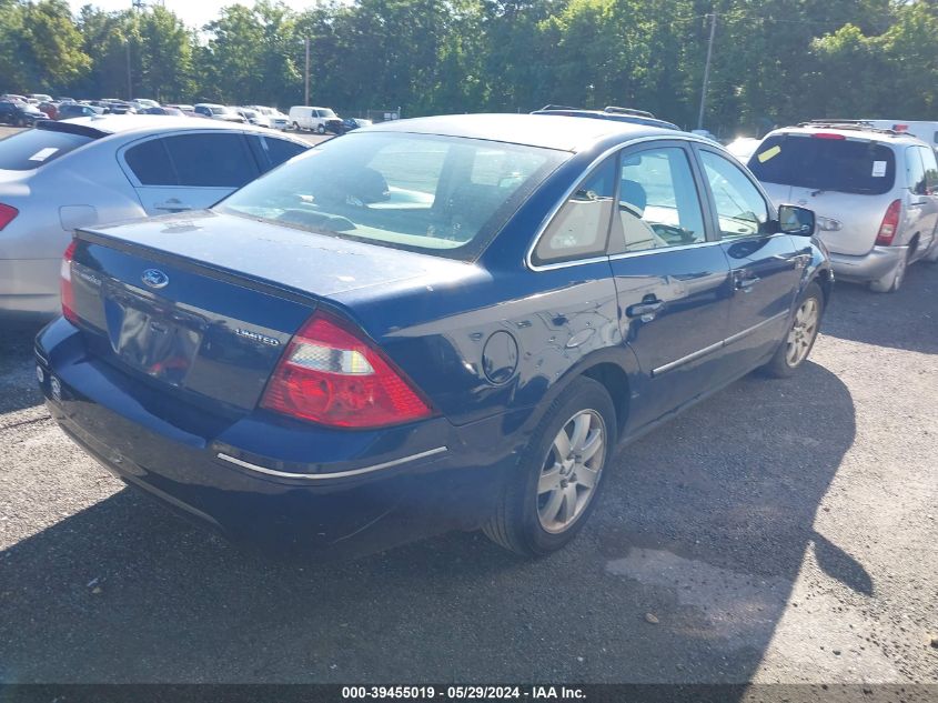 2005 Ford Five Hundred Sel VIN: 1FAFP24155G122958 Lot: 39455019