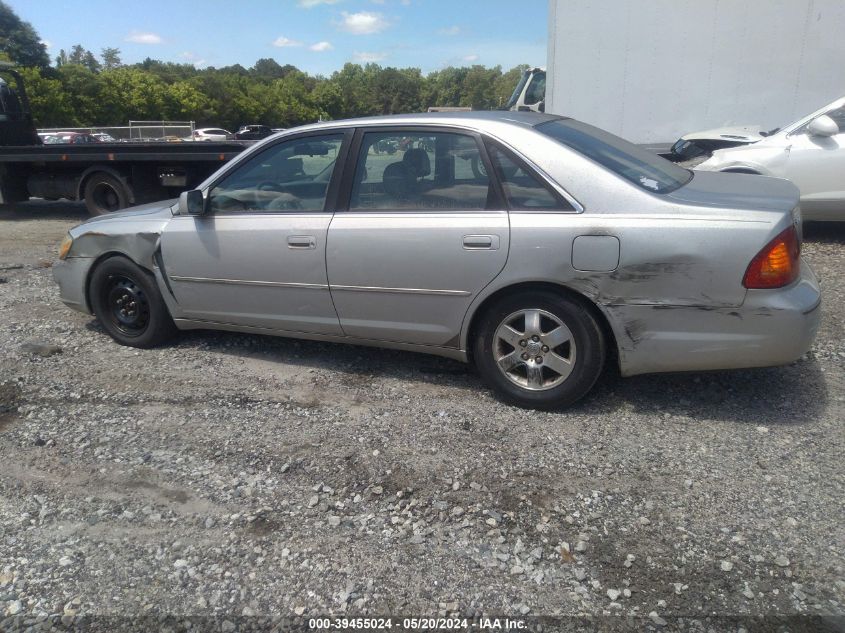 2002 Toyota Avalon Xl VIN: 4T1BF28B92U259117 Lot: 39455024