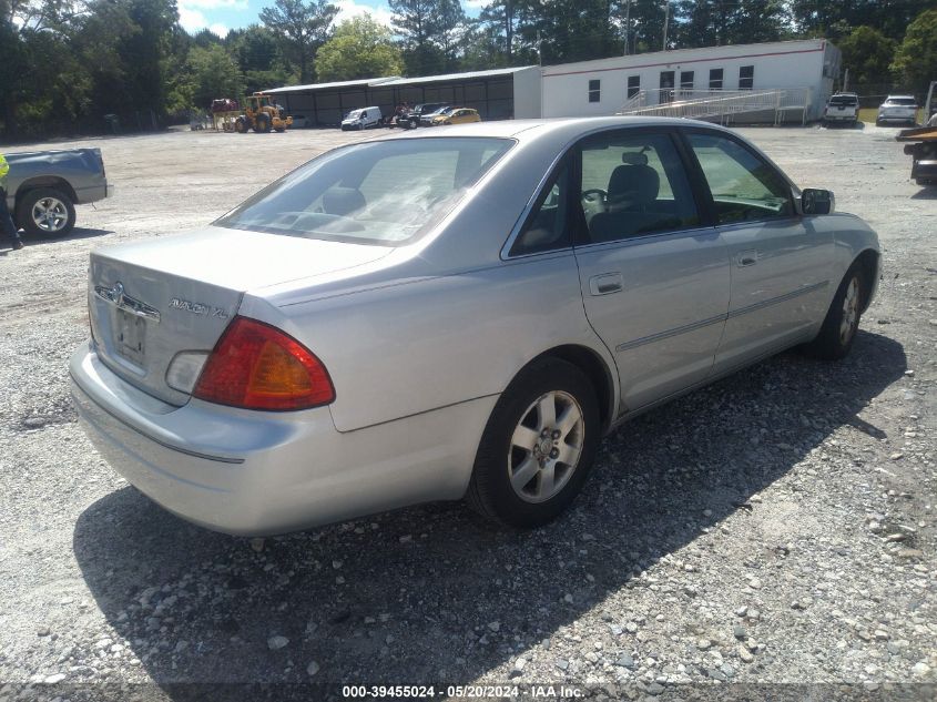 2002 Toyota Avalon Xl VIN: 4T1BF28B92U259117 Lot: 39455024