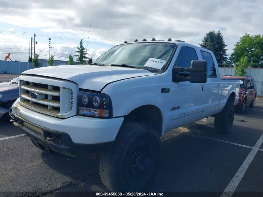 2004 Ford F250 Super Duty VIN: 1FTNW21P14EC83349 Lot: 39455038