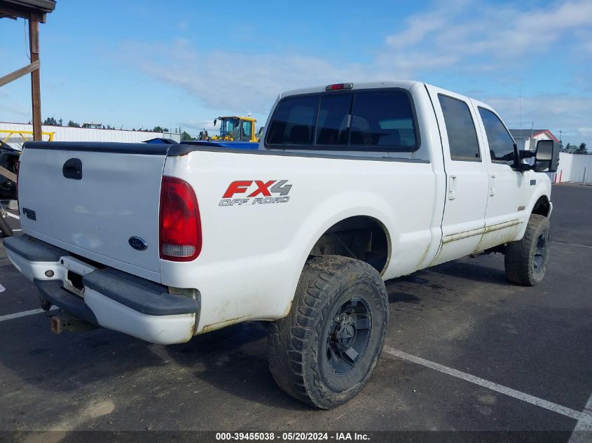 2004 Ford F250 Super Duty VIN: 1FTNW21P14EC83349 Lot: 39455038