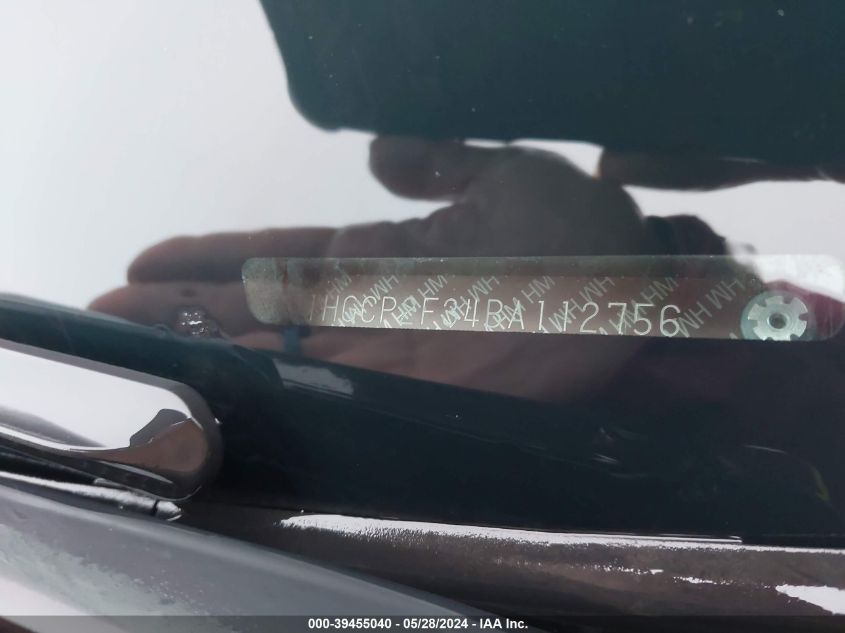 2011 Honda Accord 2.4 Lx VIN: 1HGCP2F34BA112756 Lot: 39455040