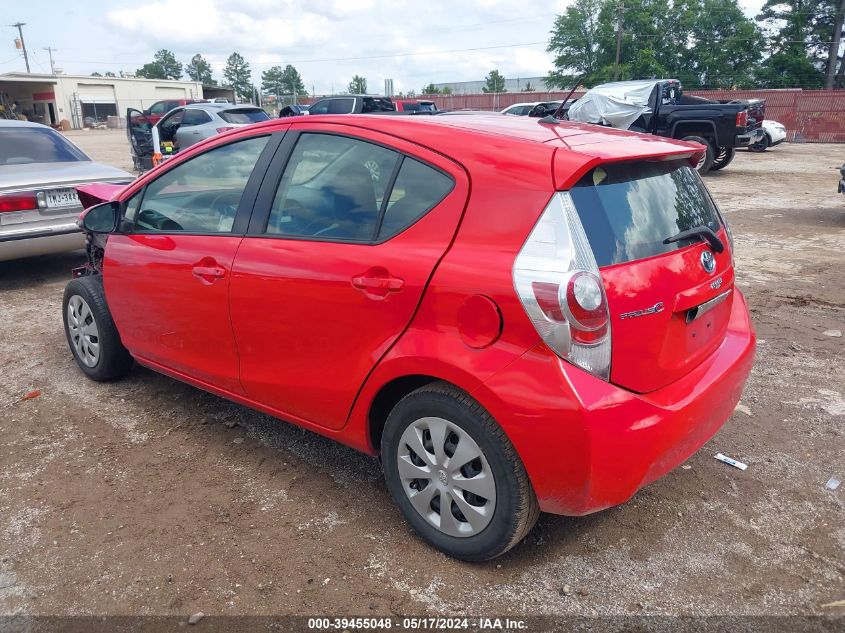 2014 Toyota Prius C One VIN: JTDKDTB32E1068274 Lot: 39455048