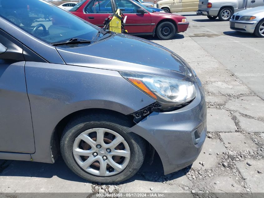 2013 Hyundai Accent Gls VIN: KMHCT4AE9DU537613 Lot: 39455055