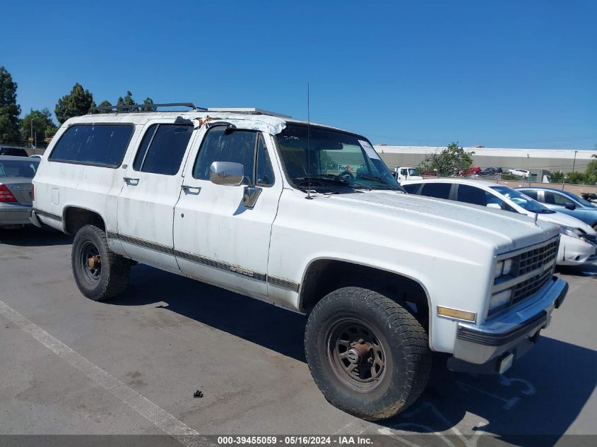 1989 Chevrolet Suburban V1500 VIN: 1GNEV16K7KF194684 Lot: 39455059