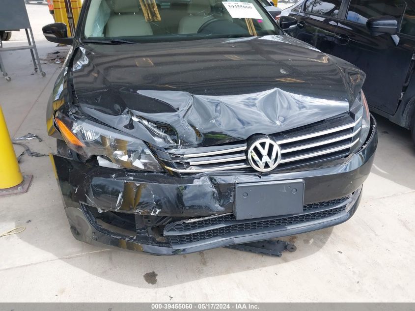 2013 Volkswagen Passat 2.5L Se VIN: 1VWBH7A31DC132592 Lot: 39455060