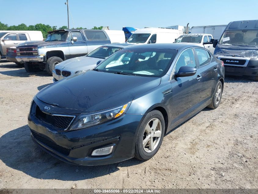 2015 Kia Optima Lx VIN: KNAGM4A78F5526939 Lot: 39455066