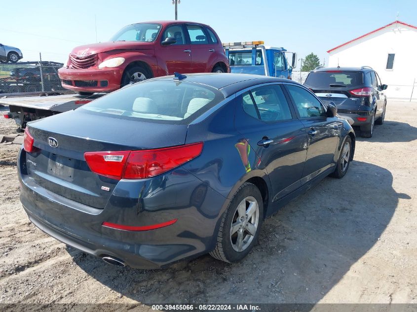 2015 Kia Optima Lx VIN: KNAGM4A78F5526939 Lot: 39455066