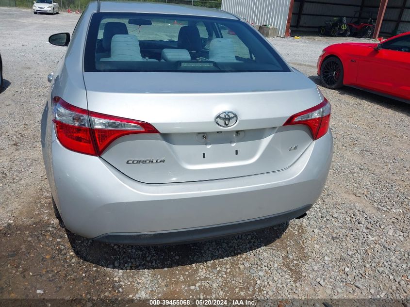 2016 TOYOTA COROLLA LE - 2T1BURHE1GC519155