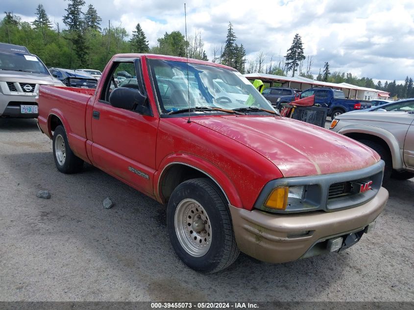 1997 GMC Sonoma Sl Wideside VIN: 1GTCS1446VK500850 Lot: 39455073