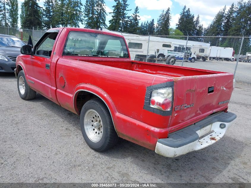 1997 GMC Sonoma Sl Wideside VIN: 1GTCS1446VK500850 Lot: 39455073