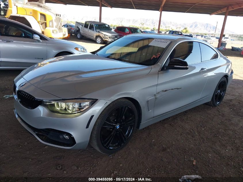 2018 BMW 430I VIN: WBA4W3C5XJAC97511 Lot: 39455095