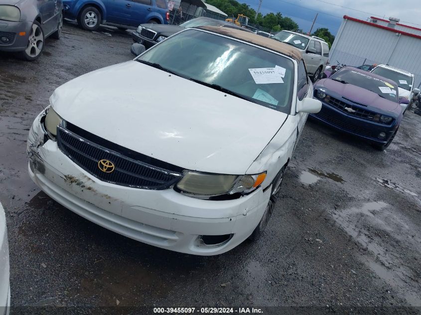 2001 Toyota Camry Solara Se V6/Sle V6 VIN: 2T1FF28P31C516170 Lot: 39455097