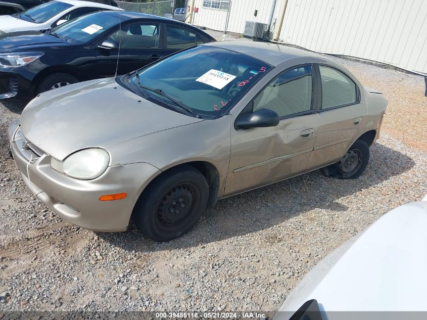 2002 Dodge Neon VIN: 1B3ES26C32D616060 Lot: 39455118