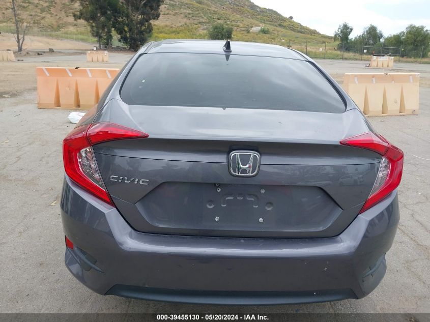 2018 Honda Civic Ex VIN: 2HGFC2F70JH592483 Lot: 39455130