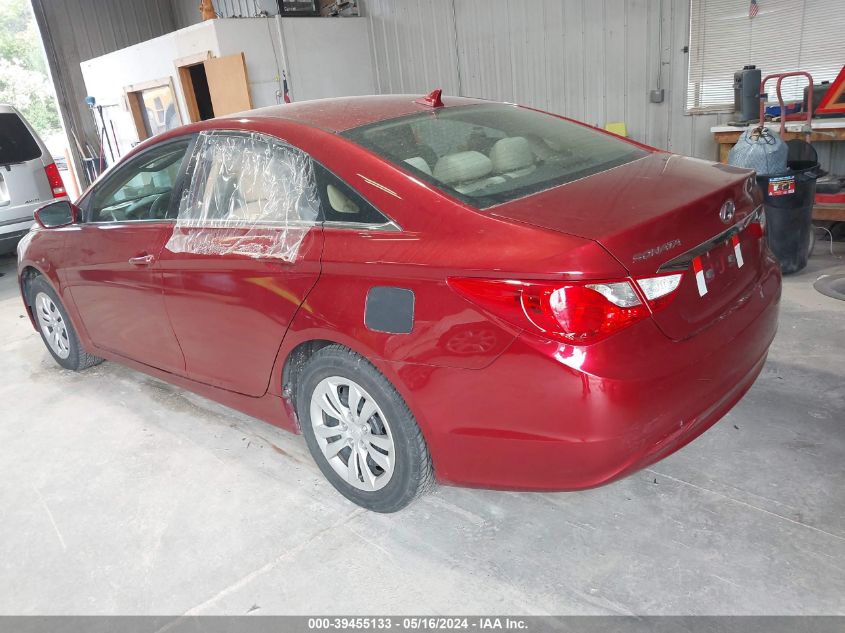 2011 Hyundai Sonata Gls VIN: 5NPEB4AC0BH235147 Lot: 39455133